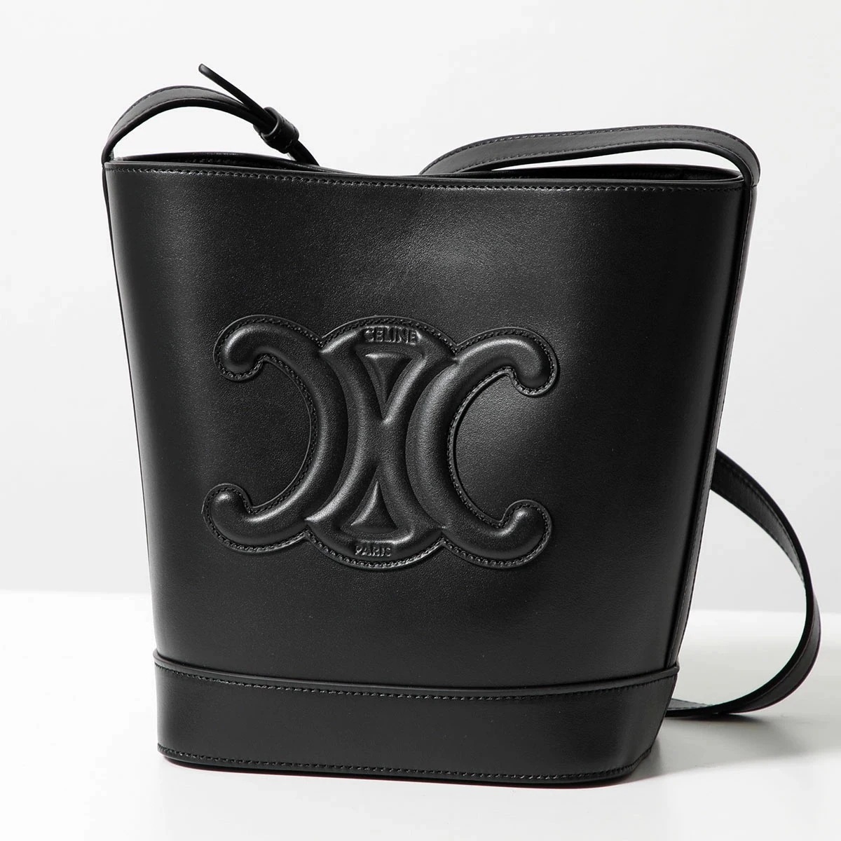 CELINE セリーヌ ショルダーバッグ Small Bucket スモール バケット キュイル 113783DU3.04LU 113783DU3.38NO トリオンフ レザー クロスボディ 鞄