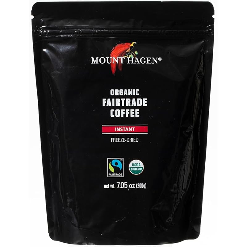 マウントハーゲン　オーガニック　フェアトレード　インスタントコーヒー　詰替用 200g×2個