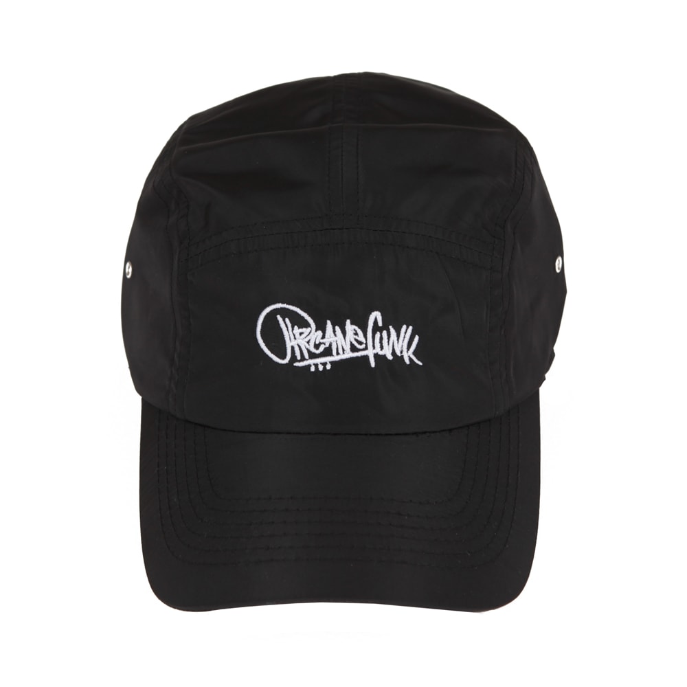 BLACK LOGO CAMP CAP