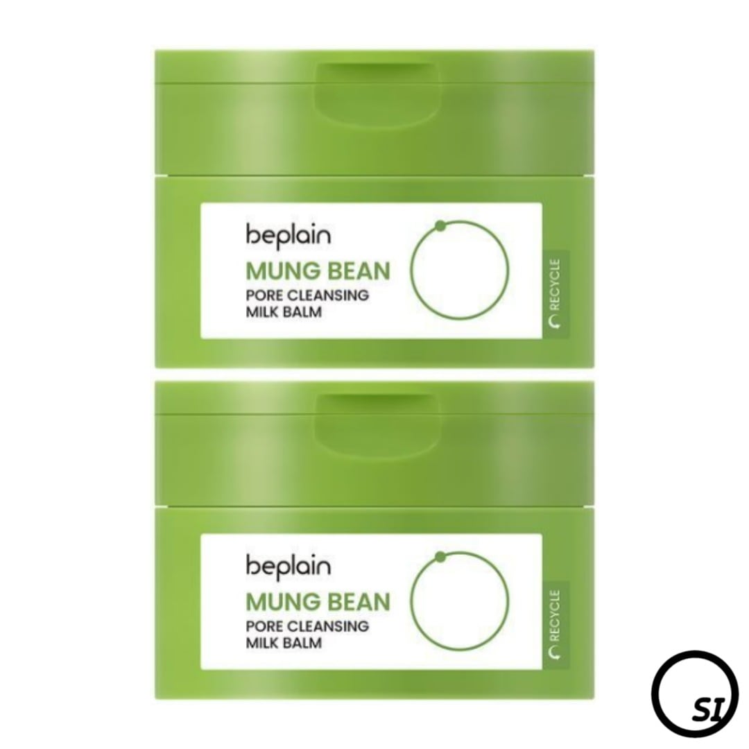 【1+1】緑豆 毛穴クレンジングミルクバーム 100ml x 2個