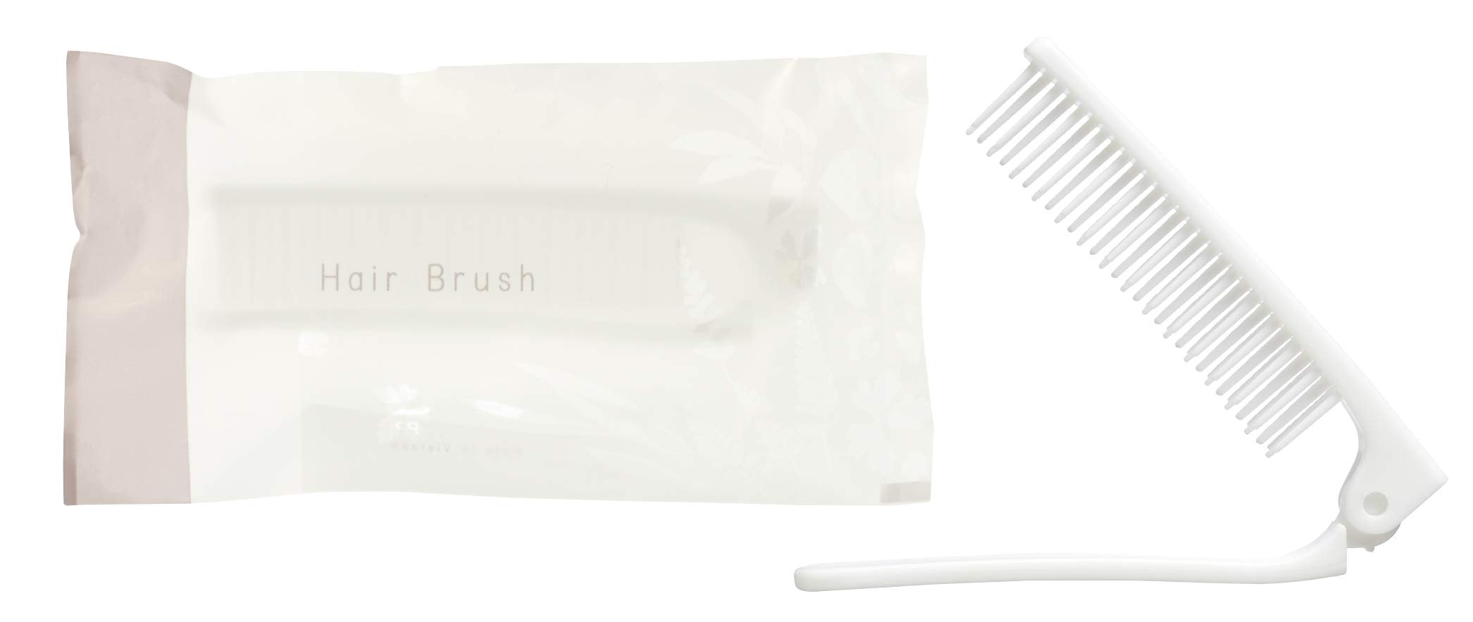 二つ折ヘアブラシB ディアリーフ(250本 個別包装)