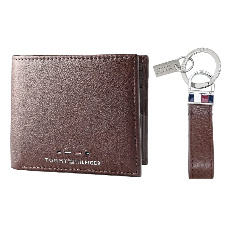 二つ折り財布 小銭入れなし 【ヨーロッパ輸入モデル】 キーリング ギフトセット コニャック AM0AW12788 GB8