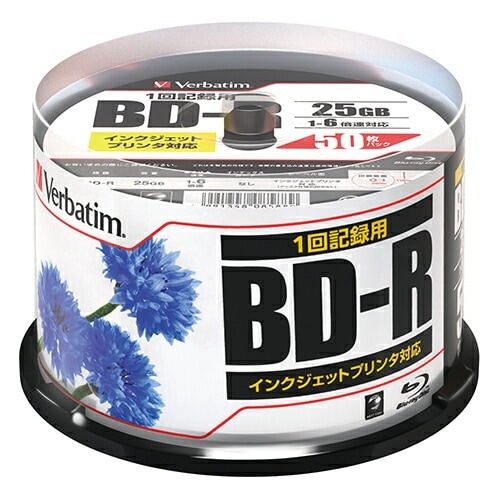 （まとめ買い）データ用BD-R スピンドル 50枚入 DBR25RPP50 [x3]