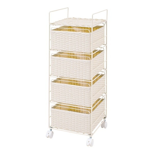 RAN-2434WH ホワイト ランドリーラック メーカー直送