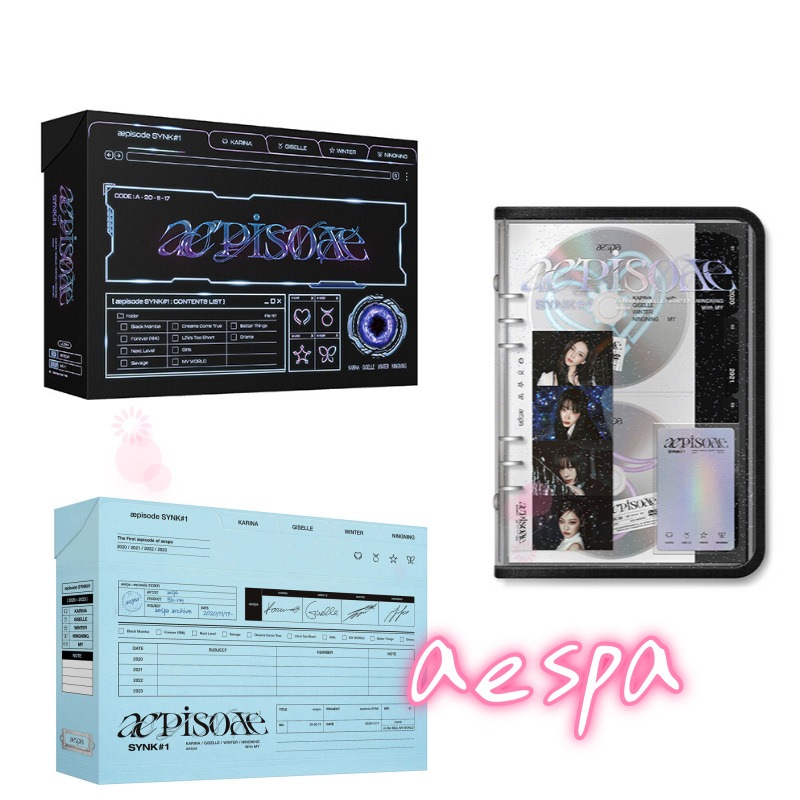 流通特典+3種選択 (DVD/DC/BD) aespa - æ pisode SYNK#1」公式商品