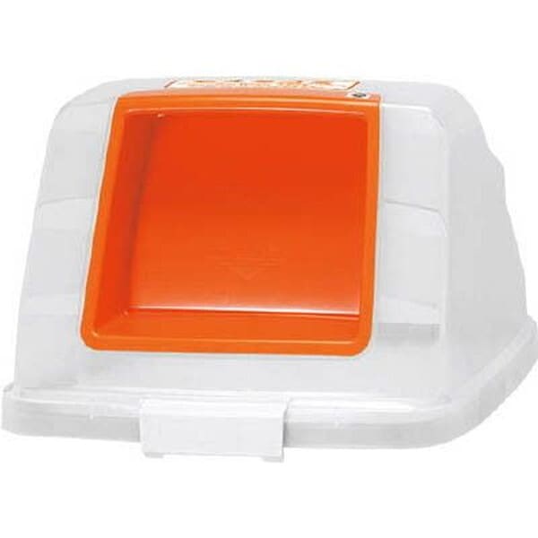 アロン 分別ペールCN90 プッシュフタ もえる オレンジ 585271 メーカー直送