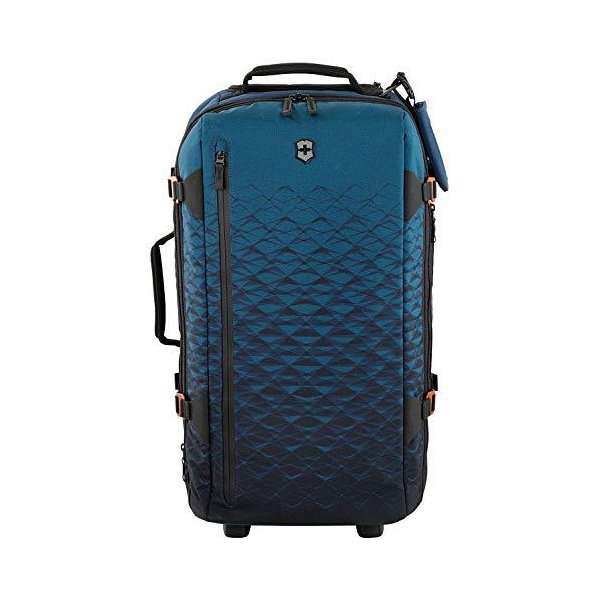 Victorinox VX Touring Wheeled Duffel with TSA Approved Locks， Dark Teal， Checked， Medium (26