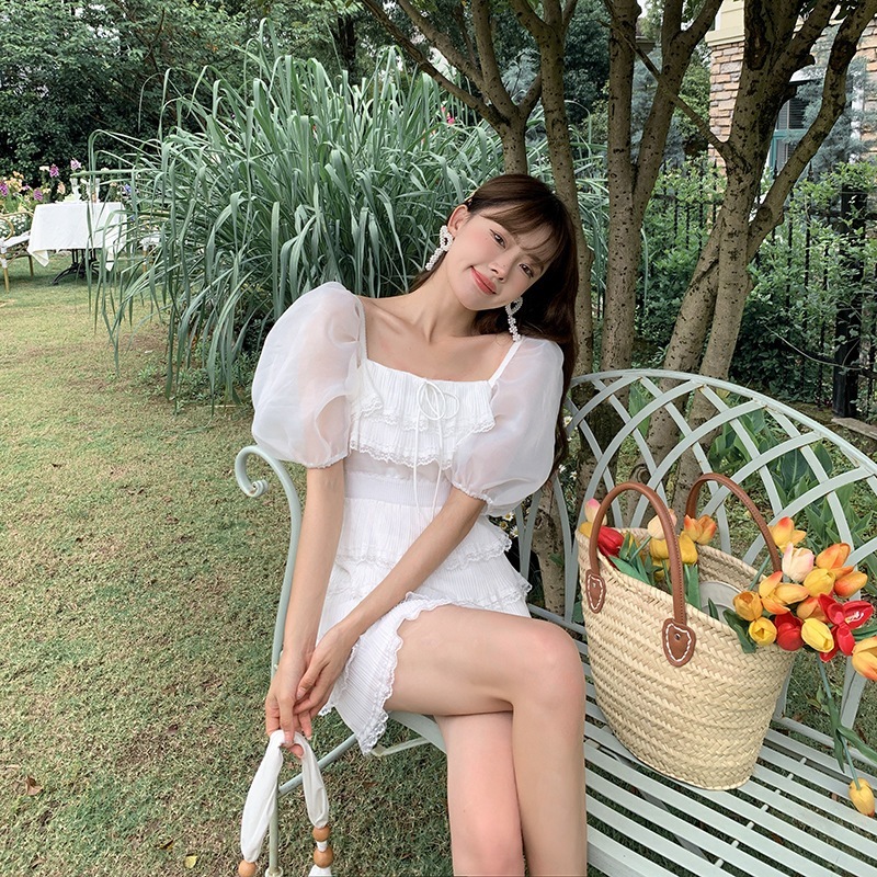 フランス風セクシービキニ　スウィートで可愛い休暇用水着INS風レディース着SwimwearLYZ45