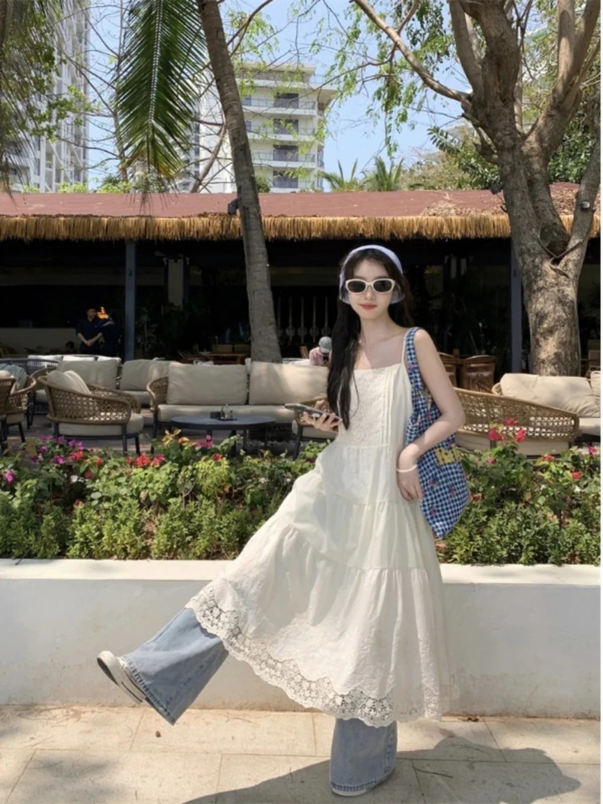 OFF早い者勝ち 30% ワンピース 休日優しい重い仕事ホルタードレス25刺繍レースロングドレス ロングワンピース 5,152円