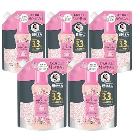 レノア ハピネス アロマジュエル 香り付け専用ビーズ ブルーミングブロッサム 詰め替え 1,410mL×5袋 [大容量] [ケース品] 9,828円