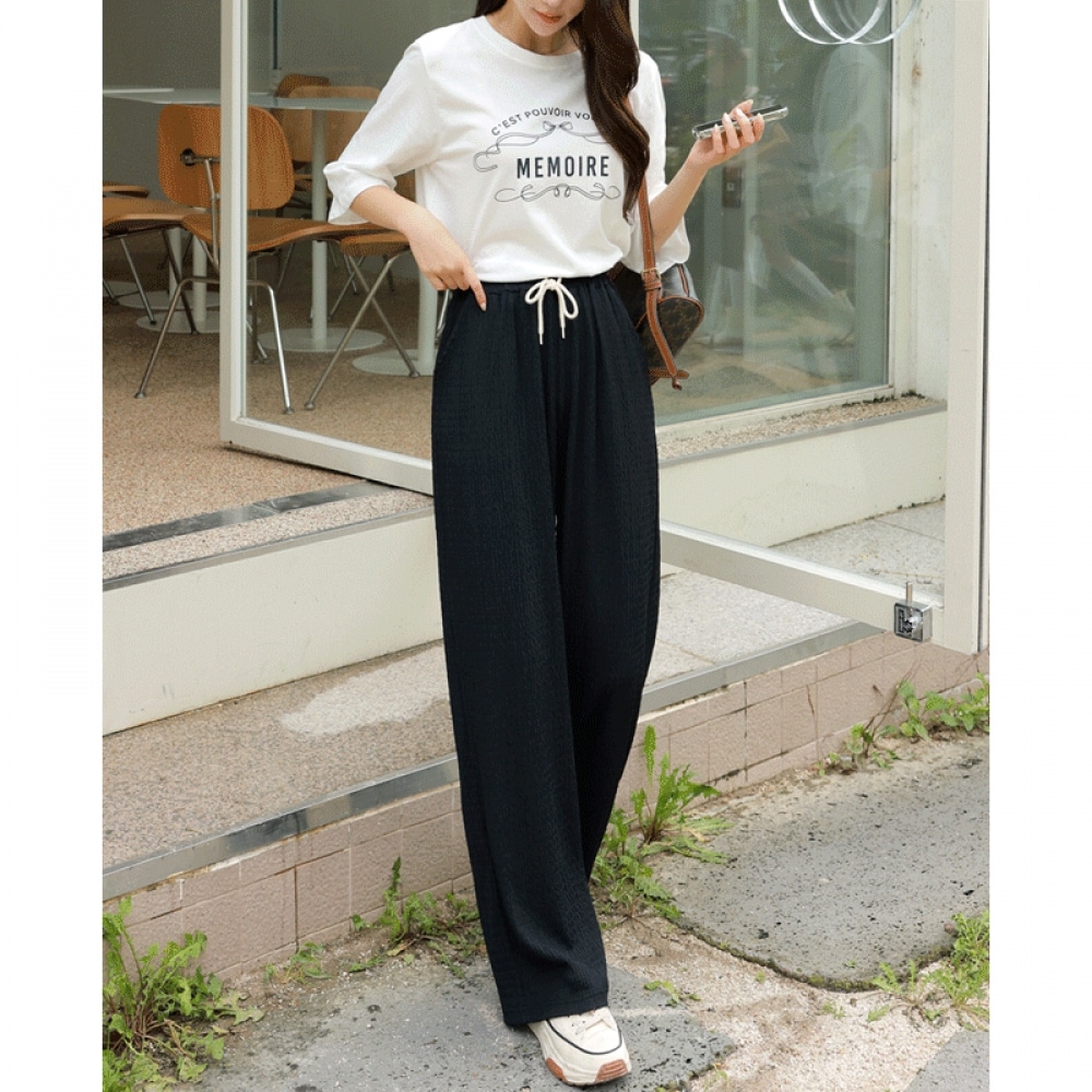 Click & Funny God リンクルフリートレーニングパンツ