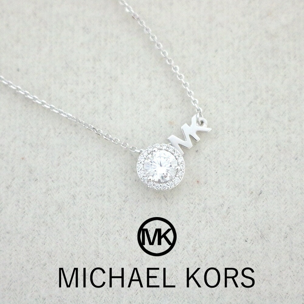 MK ネックレス レディース パヴェ ハロ PAVE HALO アクセサリー