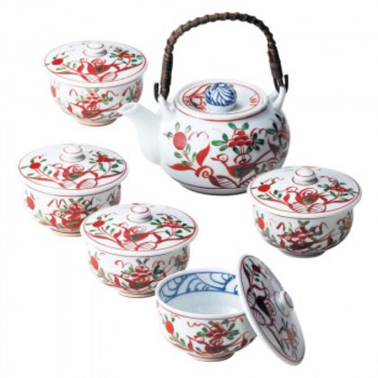 波佐見焼 古伊万里写し絵番茶器揃 007-410M 5610-046