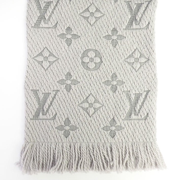 【新品同様】ルイ ヴィトン エシャルプ・ロゴマニア 【マフラー】