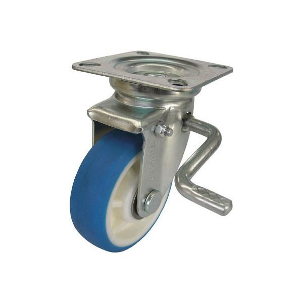 TYPUJB-150A 耐寒性ウレタンキャスター (自在ダブルストッパー付 Φ150) メーカー直送