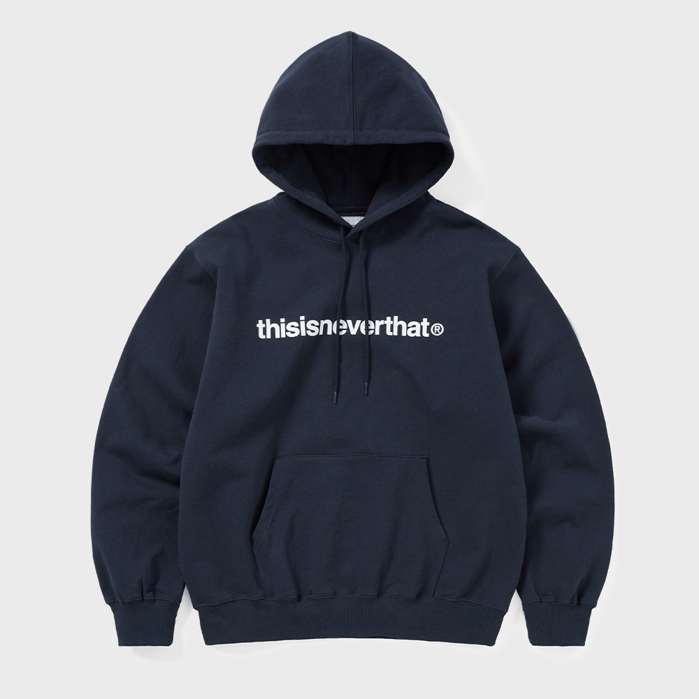 ディス・イズ・ネヴァー・ザット T-ロゴ LT パーカーネイビー