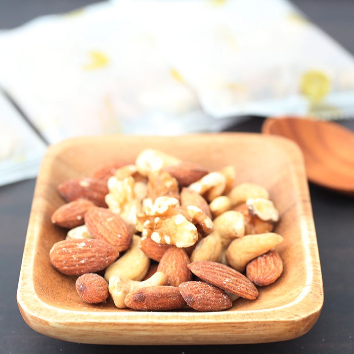 ハース 3種のミックスナッツ（個包装）1袋20g×16パックx (10袋/【ケース入数】) メーカー直送