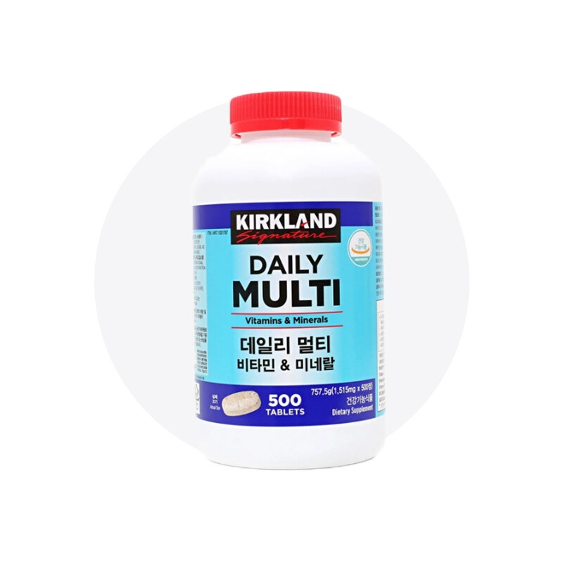 [Kirkland Signature]毎日のマルチビタミンとミネラル1,515mg * 500Tablets