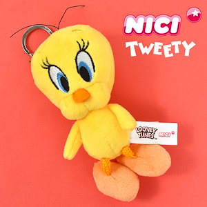 Tweetyトゥイーティー 　マスコット　キーホルダー Amazon.co.jp: [NICI] キーチェーン トゥイーティー W6×D5.5
