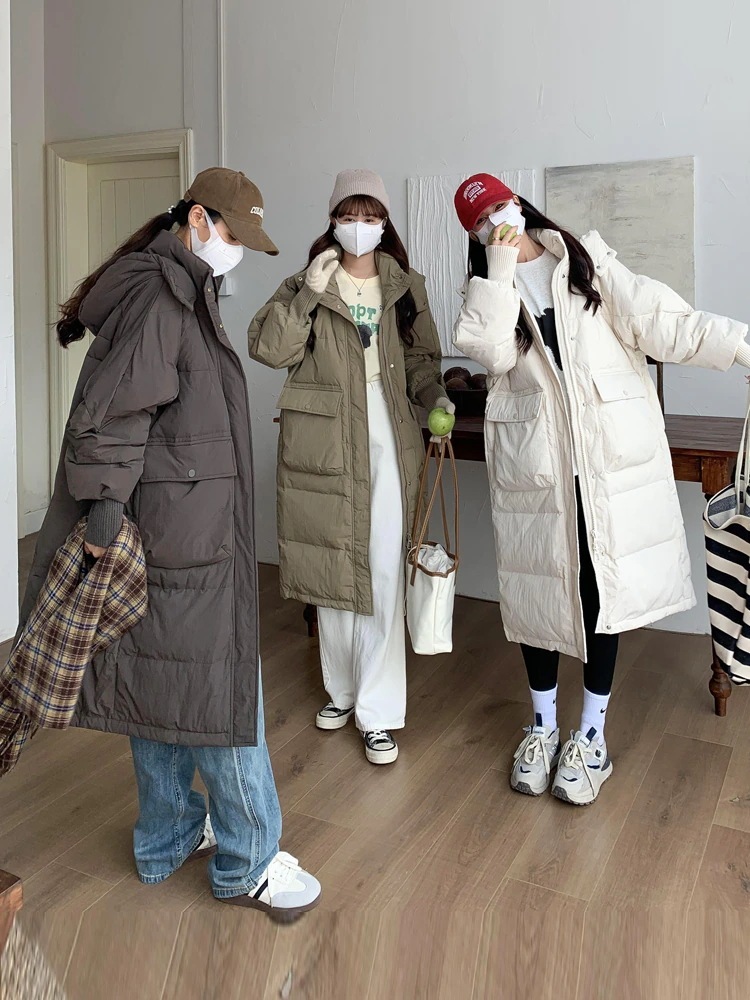 冬アウターダウンジャケットレディース服大人気 6色 韓国 ファッション ダウンコート 大きいサイズ ダウンジャケット ロングコート 韓国 コート レディース服 コットン ダウン コート レディースアウ