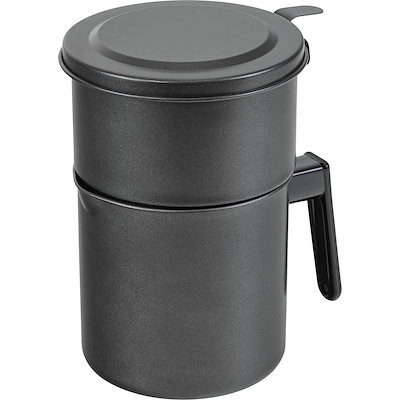 他サイト： DER-5228 深型油受け付 フッ素オイルポット 丸型 1.3Lの商品画像