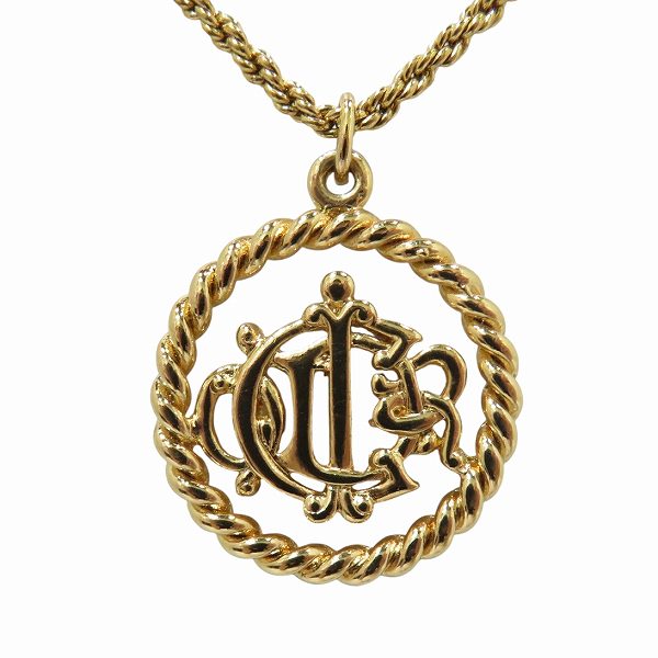 ディオール サークルロゴ ブランド小物 ネックレス レディース【中古】