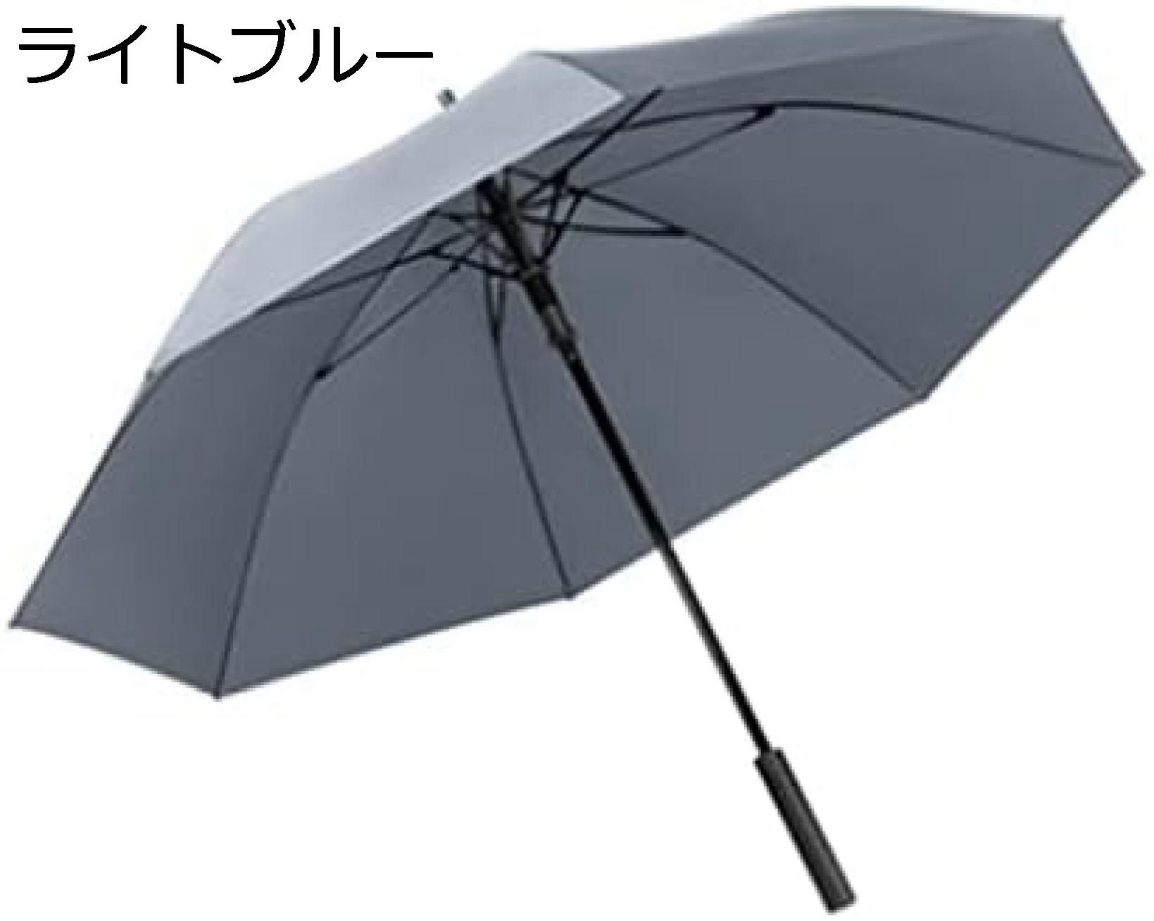 傘 メンズ 長傘 PUハンドル 台風対応 丈夫 UVカット 一級遮光 長傘 雨傘 レディース 大きめ 撥水 晴雨兼用 ワンタッチ 紳士傘 通勤 大きい 通学 ジャンプ傘 収納ポーチ付き