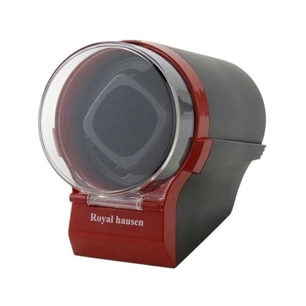 Royal hausen ロイヤルハウゼン ワインダー ワインディングマシーン 1本巻 大事な腕時計を大切に保管 レッド SR097RD