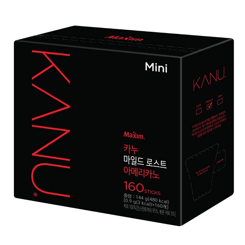 コロンビアマイルドローストアメリカノミニ160個入り（0.9g160T）/韓国食品