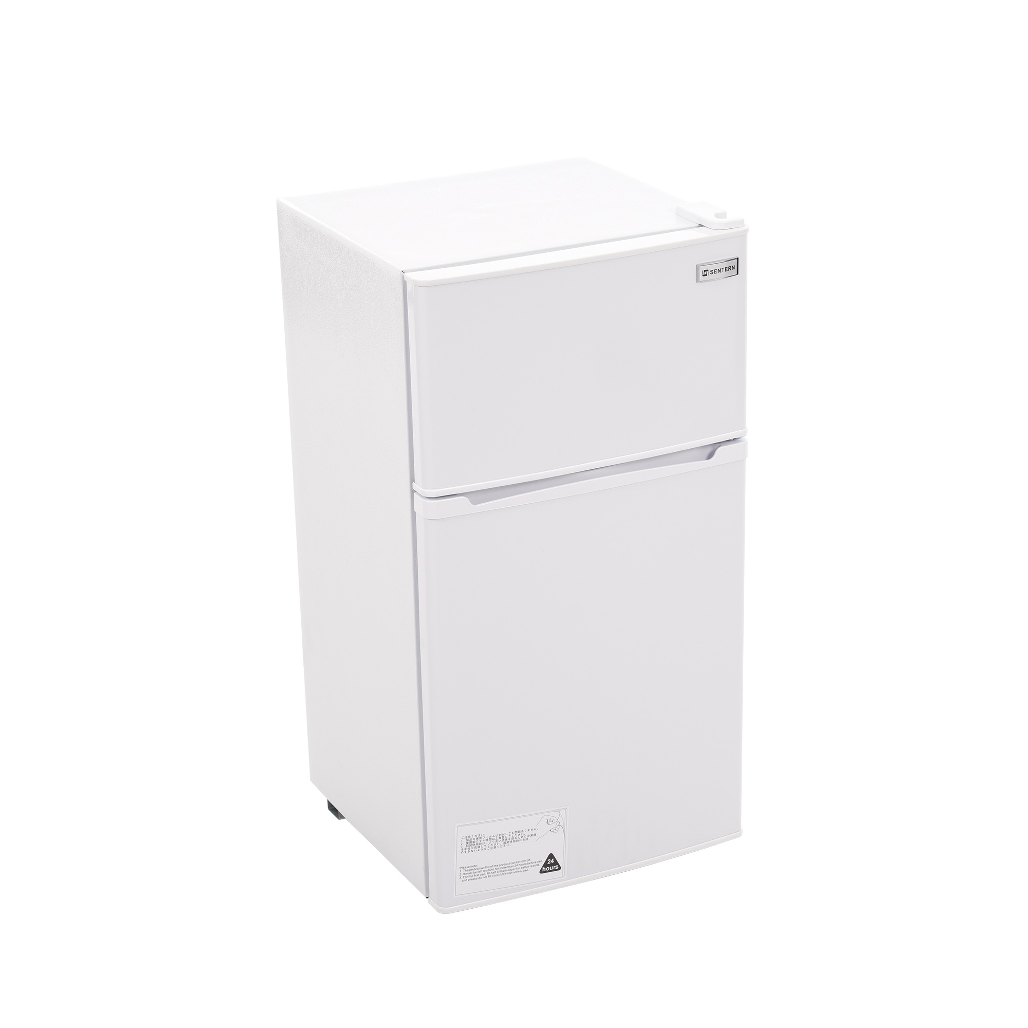 【新品】冷蔵庫 ひとり暮らし 冷凍庫付き 一人用 2ドア 100L おしゃれ 冷凍冷蔵庫 直冷式 冷凍 仕切り棚 庫内灯 温度調節 コンパクト 家庭用 ミニ冷蔵庫 シングル ひとり暮らし 小型 省エネ