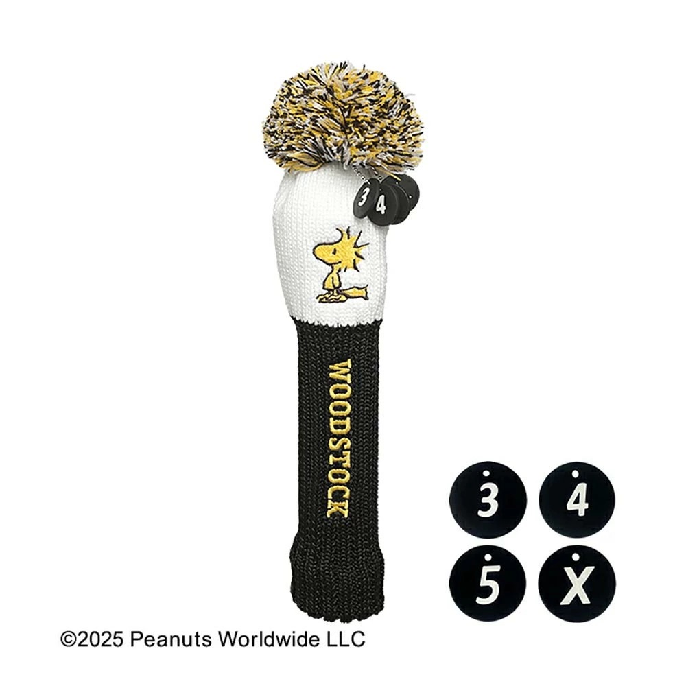 スヌーピー ピーナッツ ウッドストック ニット ヘッドカバー(ユーティリティ用) H-516 2025