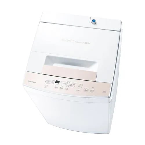 東芝 全自動洗濯機 洗濯：4.5kg 簡易乾燥 幅55.5cm Wシャワー洗浄 デカ文字操作パネル AW-45GA4(W) ホワイト系