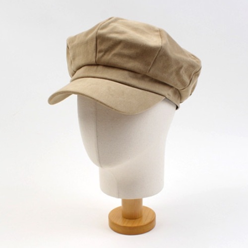 Washing Bold CT Beige Newsboy Cap
