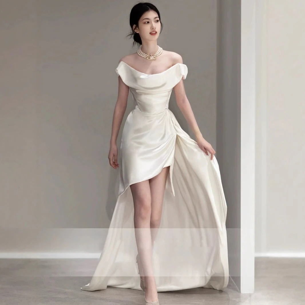 ウェディングドレス 白 結婚式 花嫁 サイズオーダーメイド可能 成人式 お呼ばれ ウェディング 演奏会 二次会 パーティードレス 前撮り ワンピース ロングドレス 249