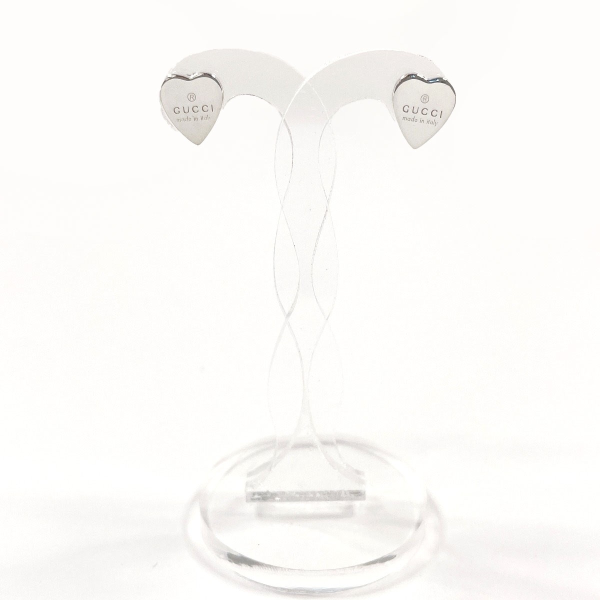 223990 J8400 8106 トレードマーク ハートシェイプ ピアス シルバー シルバー925 レディース