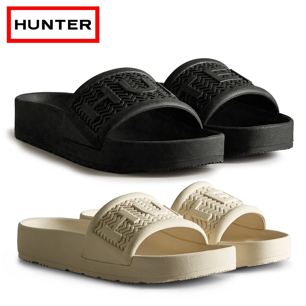 HUNTER サンダル レディース ブルーム アルゲ― フォーム スライド WFD4031EVA ハンター 2025春夏 WOMENS BLOOM ALGAE FOAM HUNTER SLIDE シャ