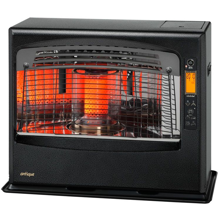 ファンヒーター ブラック LR-68N TOYOTOMI (D)　メガ割