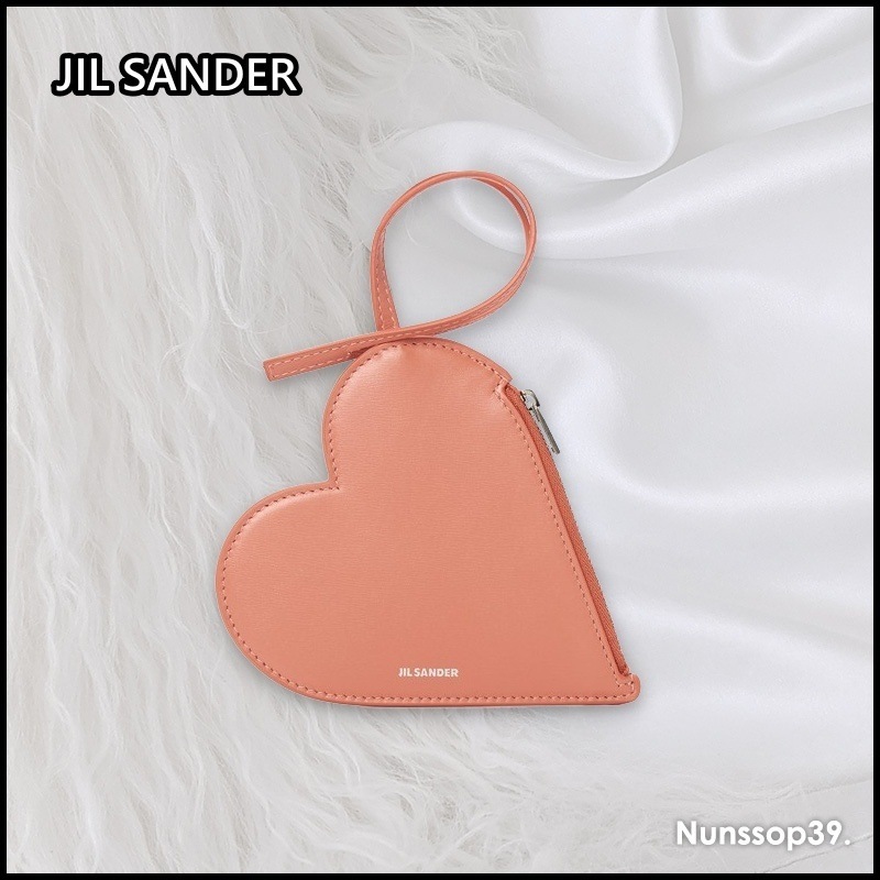 JIL SANDER J08VL0005 P5355 657 ハートロゴクラッチ