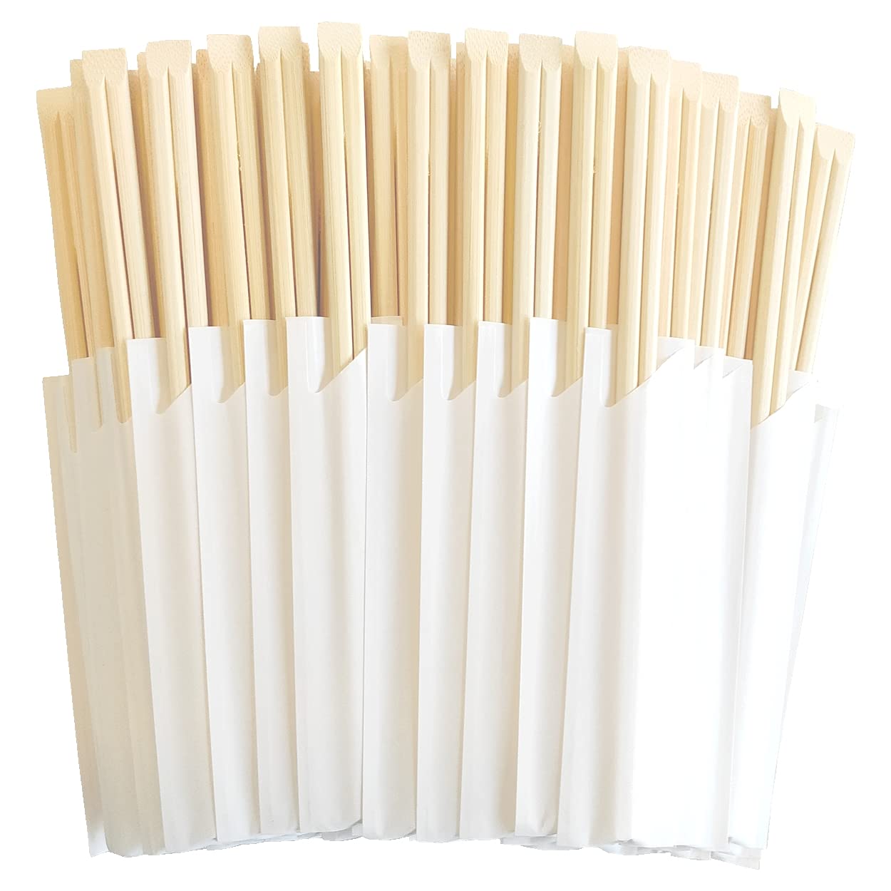 岩井産業 割り箸 竹 天削箸 21cm 1000膳 （100膳×10パック）白無地 箸袋入 業務用 6,105円