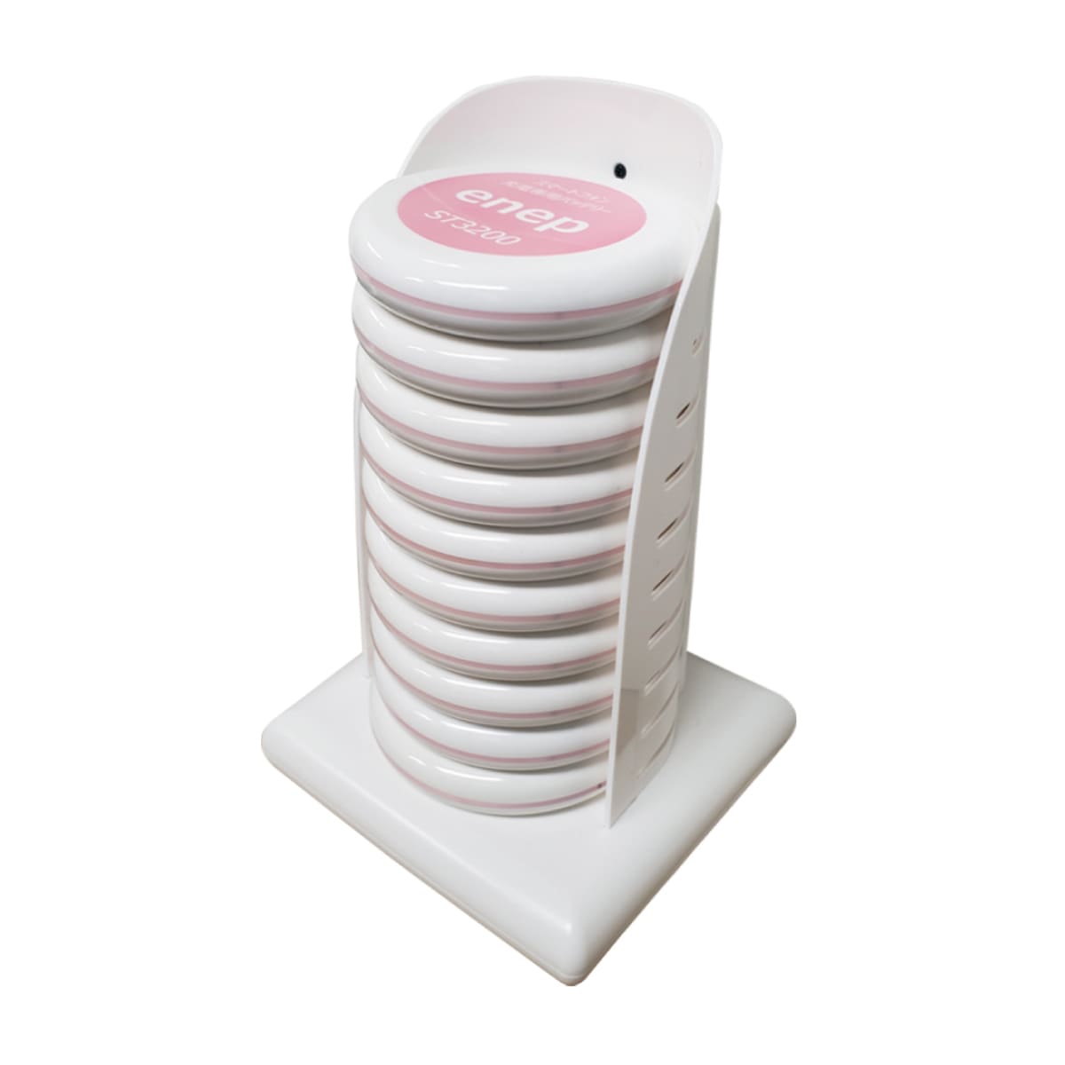 長信ジャパン スマホ充電 スマホタワー 白 ホワイト enep ST3200W10 スマホ 充電器 持ち運び コンパクト 大人数 充電ステーション イベント