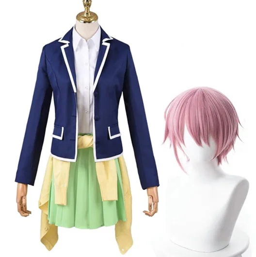 【一部分3日内出荷】コスプレ ハロウィン ウィッグ追加可 女子制服 イベント仮装 コスチューム コスプレ衣装 一花 中野 五等分花嫁 イベント用品