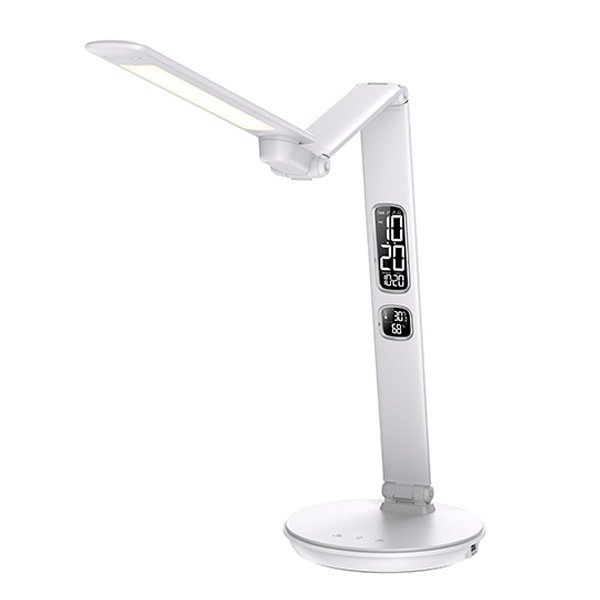 LED マルチリフラクションデスクライト 3関節タイプ 白 GST008W 目にやさしい照明