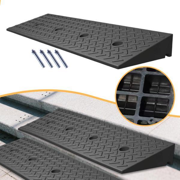 車道縁石ランプ オートバイ用頑丈な敷居ランプ 4,258円