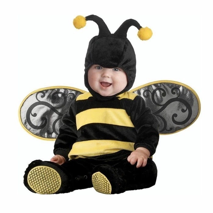 人気商品再入荷ハロウィン 衣装 子供用 キッズ 着ぐるみ ミツバチ 蜜蜂 蜂 コスプレ 衣装 コスチューム プレゼント 誕 ギフト ベビー 赤ちゃん クリスマス ステージ 演出服 アニマル パーテ