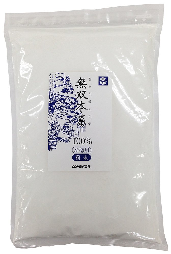 ムソー 無双本葛100%粉末・お徳用 900g