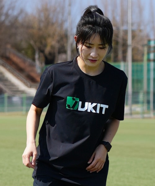 JUKIT フットボール A1 ショートスリーブ Tシャツ-ブラック