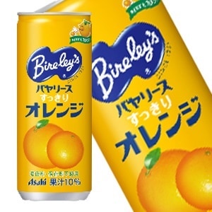 45営業日以内に出荷アサヒ バヤリース すっきりオレンジ 245g缶90本[30本3箱]［賞味期限：2ヶ月以上］北海道沖縄離島は送料無料対象外です[送料無料]