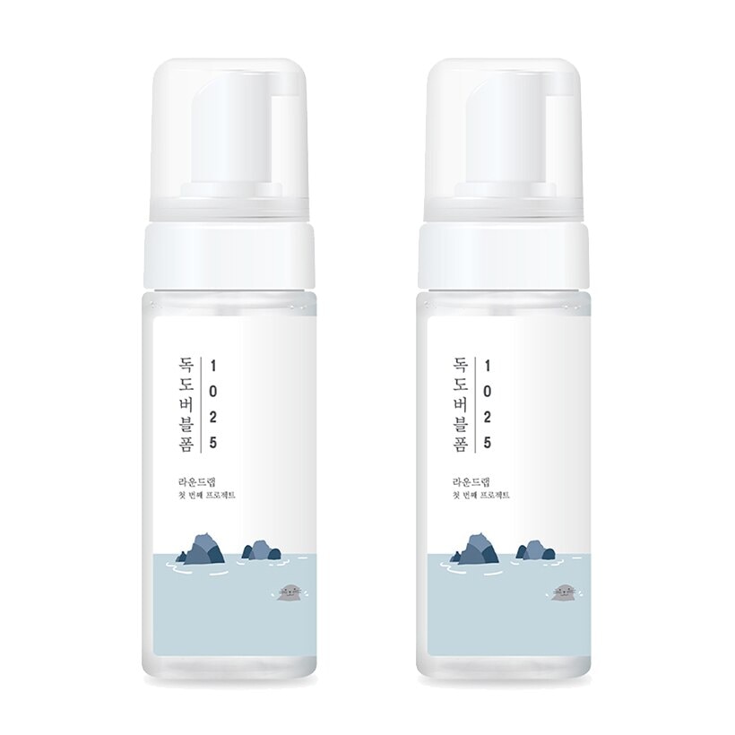 [1+1] ラウンドラップ 1025 独島 バブルフォーム 150ml 2個
