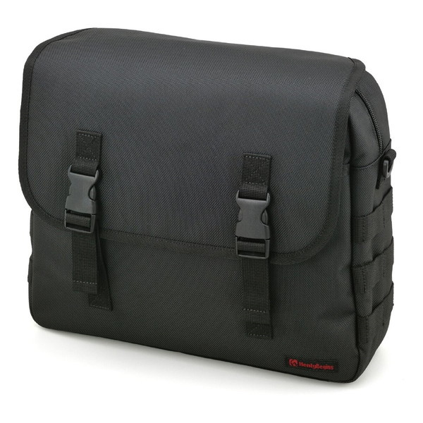 D30822 ヘンリービギンズ 10L サドルバッグ DHS-25 ブラック
