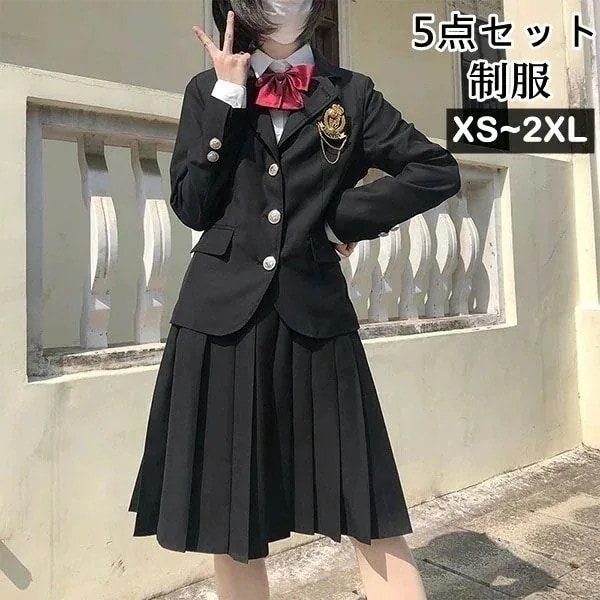 卒業式 スーツ 女の子 学生 5点セット セットアップ フォーマルスーツ 発表会 卒業式スーツ スカートスーツ ジュニア お受験 発表会 卒業式服 中学生 XS S M L XL 2XL フォーマル 7,527円